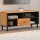 vidaXL TV-Schrank 100x33x46 cm Massivholz Akazie