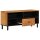 vidaXL TV-Schrank 100x33x46 cm Massivholz Akazie