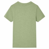 Kinder-T-Shirt Helles Khaki 140