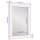 vidaXL Badspiegel 50x70x2,5 cm Massivholz Akazie und Glas