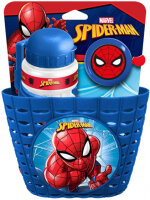 Marvel Spider-Man Kinder Fahrradzubehör Blau 3-teilig