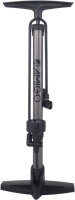 AMIGO fahrradpumpe mit Druckmesser 11 Bar 61 cm anthrazit