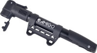 AMIGO hand-/Fahrradpumpe 7 Bar 28 cm schwarz