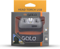 Gato Sports kopf-/Helmlampe USB grau one-size