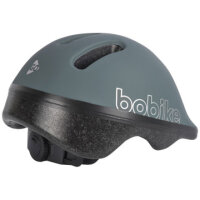 Bobike Go Bicycle Helmet Junior Macaron Grau Größe 44-48 cm (XXS)