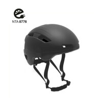 Falkx Helm unisex matt schwarz Größe 59-61 cm (L)