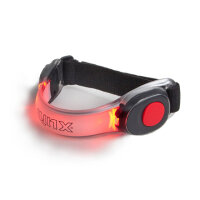 Lynx LED-Armband wasserdicht unisex rot/schwarz