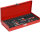 Gedore Red Steckschlüsselsatz 1/4 Zoll SW 4- 13 mm Silber 32-teilig
