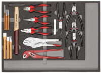 Gedore Red Werkzeugsatz Zangen und Schlagwerkzeuge 29-teilig