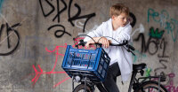 Urban Proof Fahrradkiste 30 Liter Recycelter Kunststoff Olivgrün