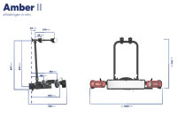 Pro-User Amber II Deichsel Fahrradträger 7/13-polig max. 50 kg