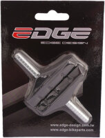 Edge Cantilever-Bremsbelagsatz mit Pin MTB Schwarz