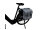 Dresco Double Bicycle Bag 36 Liter Spritzwassergeschützt Grau