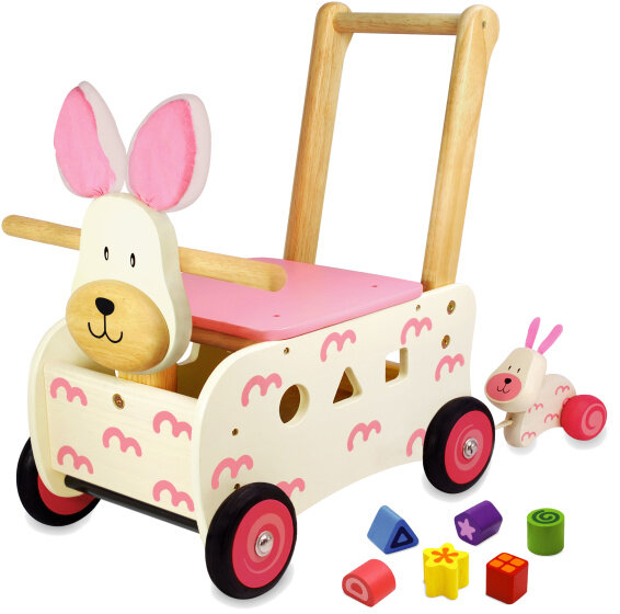 Im Toy Runner Rabbit mit Shape Box &amp; Mini-Nachziehfigur