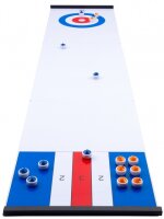 Engelhart spielbrett für Curling und Shuffle weiß 180 x 39 cm
