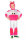 Ciao s.r.l Roboter Züge 3-teiliges Kostüm rosa/weiß