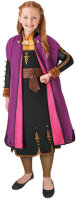 Rubies Anna Frozen II Kostüm lila 4-teilig Größe 104