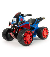 Injusa Spider-Man The Beast Batterie Fahrzeug Quad 12V blau/rot