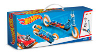 Mattel Hot Wheels 2-Rad Kinderroller Faltbare Fußbremse Blau