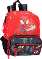 Marvel Go Spidey rucksack Junior 6,8 Liter rot/schwarz