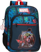 Marvel On The Warpath rucksack Junior 13,7 Liter dunkelblau/schwarz
