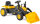 AMIGO Pilsan Active trettraktor mit Frontlader gelb/schwarz