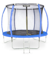 AMIGO Basic trampolin mit Sicherheitsnetz und Leiter 305...