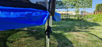 AMIGO Deluxe trampolin mit Sicherheitsnetz 244 cm blau
