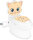 Pilsan Cat pädagogisches Töpfchen weiß/beige