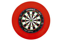 Longfield Darts Turnier-Dartscheibe mit Zubehör rot 8-teilig