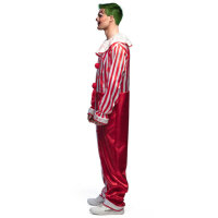 Boland Killer Clown Kostüm Männer Rot/Weiß Größe 54/56