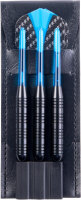 Longfield Darts Steeltip Dart Set 23 Gramm Schwarz/Blau 3 Stück