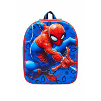 Marvel Spider-Man 3D-Rucksack 30 x 25 Jungen blau