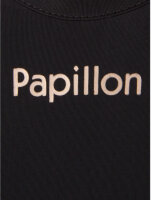 Papillon Fitness-Shirt s/sl V-Ausschnitt Damen schwarz Größe M