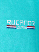Rucanor Sky sweatshirt mit Kapuze ungebürstet Männer aqua Größe M