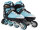 Skids Control Oxygen Inline Skates Semi-Softboot Verstellbar Blau Größe 38-41