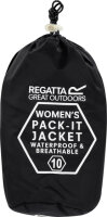 Regatta Pack-It III regenjacke Damen schwarz Gr&ouml;&szlig;e M
