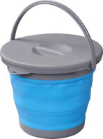 ProPlus abfallbehälter faltbar 5 Liter 20 x 25 cm blau/grau