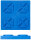 ProPlus grundplatten stapelbar max. 1250 kg blau 4 St&uuml;ck
