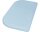 Playshoes Spannbetttuch für Beistellbett 81 x 42 cm Hellblau
