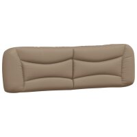 vidaXL Kopfteil-Kissen Cappuccino-Braun 180 cm Kunstleder