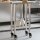 vidaXL Küchen-Arbeitstisch mit Rollen 55x30x85 cm Edelstahl