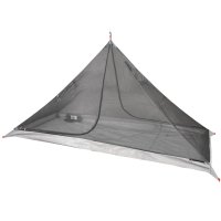 vidaXL Campingzelt 1 Person Grau & Orange 255x153x130 cm 185T Taft