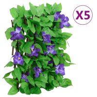 vidaXL Rankgitter mit Künstlichem Efeu 5 Stk....