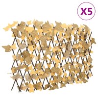 vidaXL Rankgitter mit Künstlichen Ahornblättern...