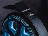 Six Degrees 2-Rad Step Klappbare Fußbremse Jeansblau/Weiß