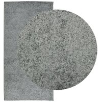 vidaXL Teppich Shaggy Hochflor Modern Gr&uuml;n 100x200 cm