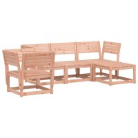 vidaXL 5-tlg. Garten-Lounge-Set Massivholz Douglasie