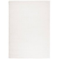 vidaXL Teppich Shaggy Hochflor Modern Creme 200x280 cm