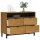 vidaXL Schubladenschrank FLAM 110x40x80 cm Massivholz Kiefer